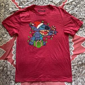 Disney Stitch Holiday Christmas Shirt